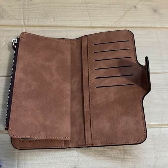 GXF-Baellerry women’s wallet, long wallet card packages, long buckle with zipper - Picture 8 of 9